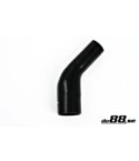 Silicone Hose Black 45 degree 2 - 2,75'' (51 - 70mm)