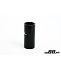 Silicone Hose Black Coupler 1'' (25mm)