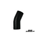Silicone Hose Black 25 degree 4'' (102mm)