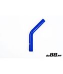 Silicone Hose Blue 45 degree 0,43'' (11mm)