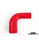 Silicone Hose Red 90 degree 1,5 - 2'' (38 - 51mm)