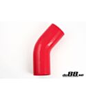 Silicone Hose Red 45 degree 4'' (102mm)