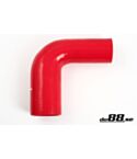 Silicone Hose Red 90 degree 2 - 2,5'' (51 - 63mm)