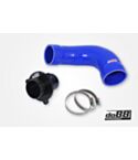 VAG 1.8/2.0 TSI (MQB) Turbo Muffler Delete, do88 Pressure pipes, Blue hose