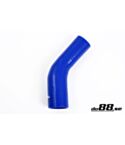 Silicone Hose Blue 45 degree 2 - 2,375'' (51 - 60mm)