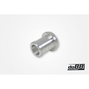 Pipe end with hose connection 25mm