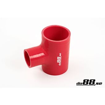 Silicone Hose Red T 2,375'' + 1''  (60mm+25mm)