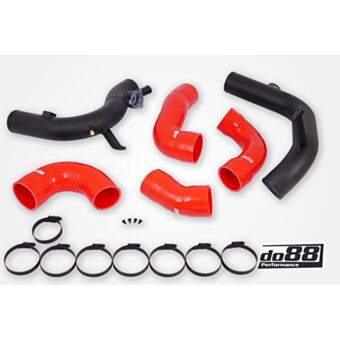 VAG 2.0 TSI EA888 Gen4 (300hp+) do88 IC Pressure pipes, Red hoses