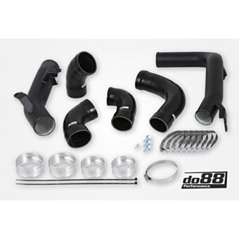 Volvo S60 V60 XC60 V90 S90 XC90 SPA Pressure pipes, T8 Petrol, OEM IC, Black hoses