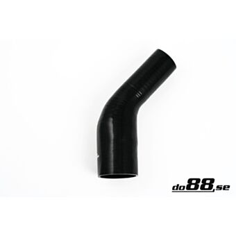 Silicone Hose Black 45 degree 2,25 - 2,75'' (57 - 70mm)
