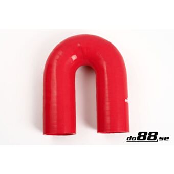 Silicone Hose Red 180 degree 2,375'' (60mm)