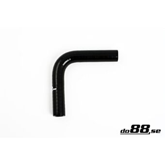 Silicone Hose Black 90 degree 0,375'' (9.5mm)