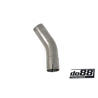 Exhaust pipe steel 30 degree 3,5'' (89mm)