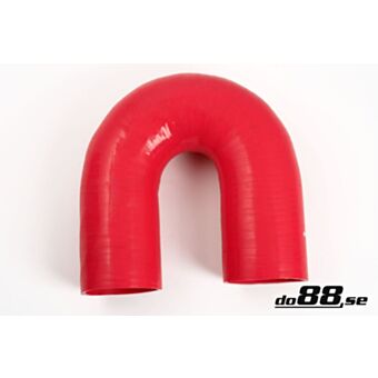 Silicone Hose Red 180 degree 3,25'' (83mm)