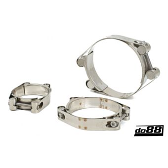 Pari Hose clamp Stainless 2 screws 70-80mm
