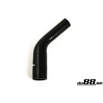 Silicone Hose Black 45 degree 0,75 - 1,25'' (19-32mm)