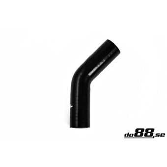 Silicone Hose Black 45 degree 1,5'' (38mm)