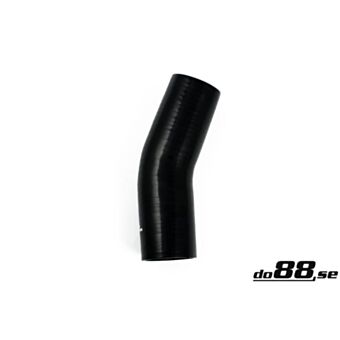Silicone Hose Black 25 degree 3,25'' (83mm)