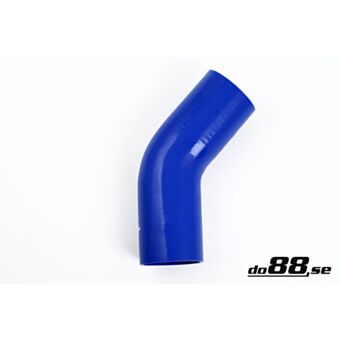 Silicone Hose Blue 45 degree 3,5'' (89mm)