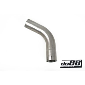 Exhaust pipe steel 60 degree 3,5'' (89mm)