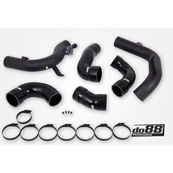 VAG 2.0 TSI EA888 Gen4 (300hp+) do88 IC Pressure pipes, Black hoses