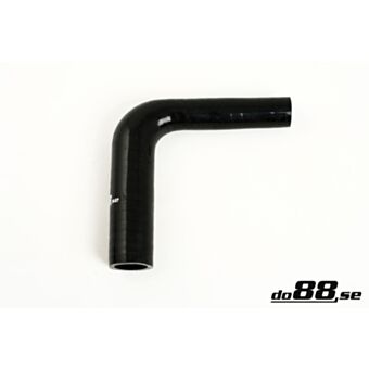 Silicone Hose Black 90 degree 0,75 - 1,25'' (19-32mm)