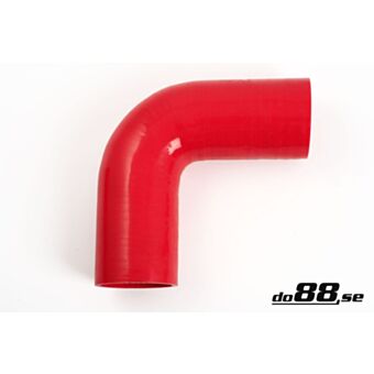 Silicone Hose Red 90 degree 2,75'' (70mm)
