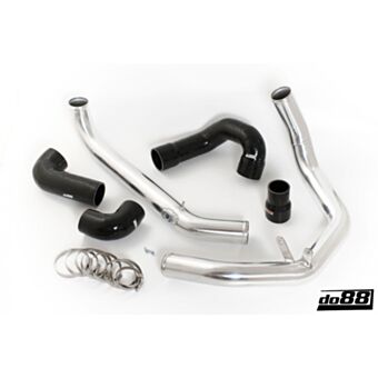SAAB 9-3 2.0T 2003- OEM IC Pressure pipes with Black hoses