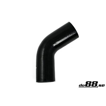 Silicone Hose Black 60 degree 3,5'' (89mm)