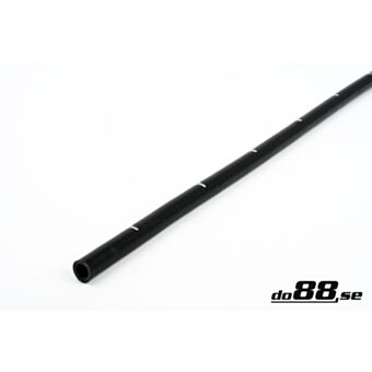 Silicone Hose Black straight length 0,5'' (13mm)