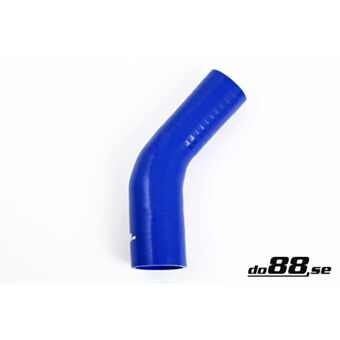 Silicone Hose Blue 45 degree 0,75 - 1,25'' (19-32mm)