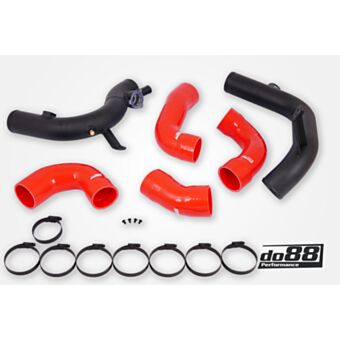 VAG 2.0 TSI EA888 Gen4 (300hp+) OEM IC Pressure pipes, Red hoses