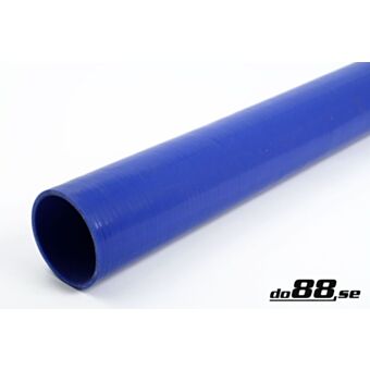 Silicone Hose Blue straight length 3,5'' (89mm)