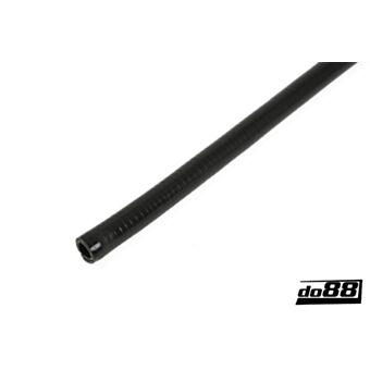 Silicone Hose Black Flexible smooth 0,625'' (16mm)