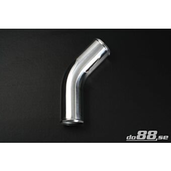 Aluminium pipe 45 degree 3,125'' (80mm)