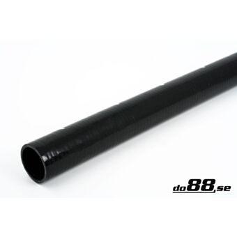 Silicone Hose Black straight length 2'' (51mm)