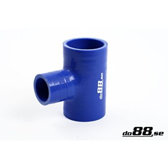 Silicone Hose Blue T 2'' + 1''  (51mm+25mm)