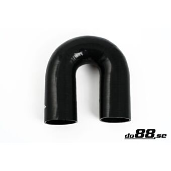 Silicone Hose Black 180 degree 3,25'' (83mm)