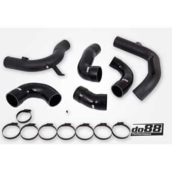 VAG 2.0 TSI EA888 Gen4 (245hp) do88 IC Pressure pipes, Black hoses