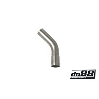 Exhaust pipe steel 45 degree 2,5'' (63mm)
