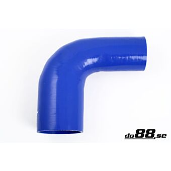 Silicone Hose Blue 90 degree 3,125 - 4'' (80-102mm)