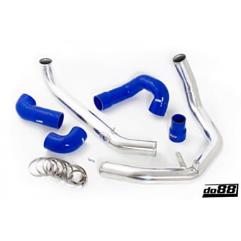 SAAB 9-3 2.0T 2003- OEM IC Pressure pipes with Blue hoses