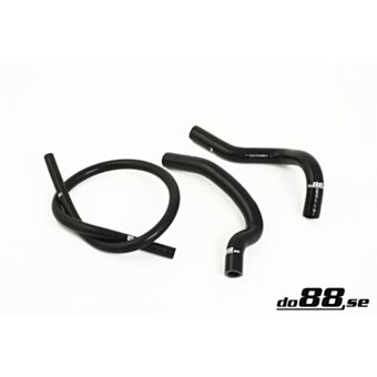 Volvo 240 Turbo 1979-1984 Coolant hoses complement Black