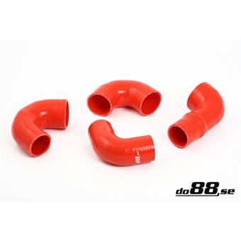 SAAB 9000 Turbo 91-98 Pressure hoses Red