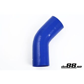Silicone Hose Blue 45 degree 4,5'' (114mm)