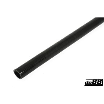 Silicone Hose Black Flexible smooth 1,125'' (28mm)