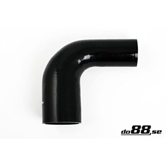 Silicone Hose Black 90 degree 2,5 - 2,75'' (63 - 70mm)