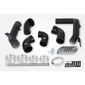 Volvo S60 V60 XC60 V90 S90 XC90 SPA Pressure pipes, Diesel, OEM IC, Black hoses