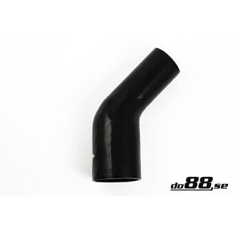 Silicone Hose Black 45 degree 3,125 - 4'' (80-102mm)