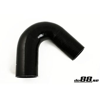Silicone Hose Black 135 degree 3 - 3,5'' (76-89mm)